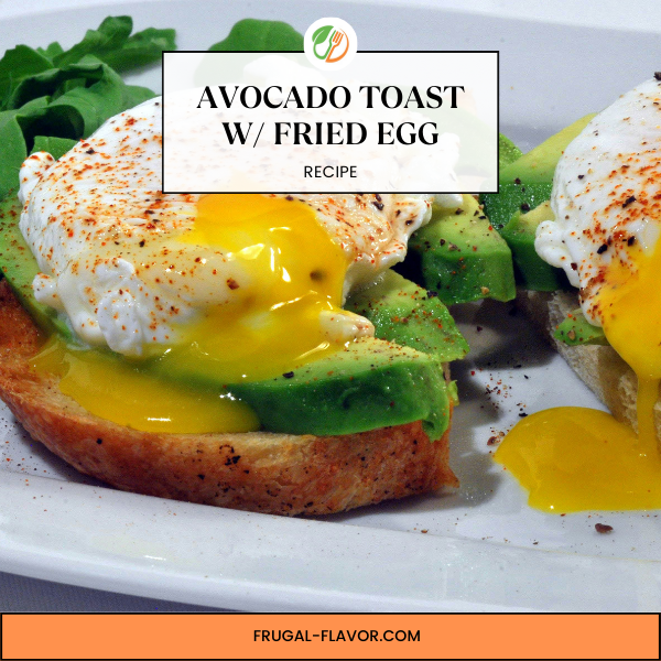 avocado toast with egg